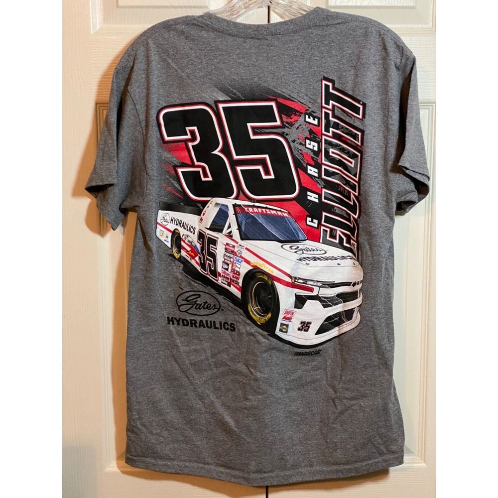 Chase Elliott New Sealed In Bag #35 Gates Hydraulics Truck Series Tshirt Small